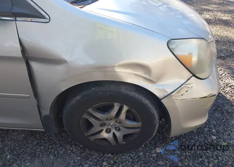 2007 Honda Odyssey Ex-L from USA, damaged, VIN 5FNRL387X7B035237